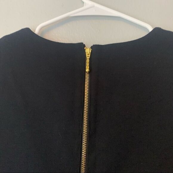 Kate Spade New York Jeweled Neck Short Sleeve Shift Dress - Picture 4 of 6